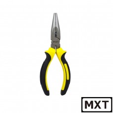 ALICATE DE BICO LONGO MXT 160MM  (6) preto e amarelo emborrachado